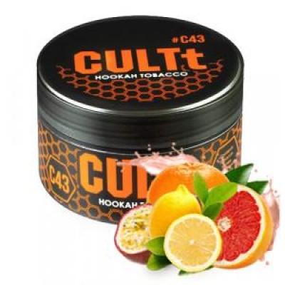 Тютюн CULTt C43 Passion fruit, Lime Grapefruit (Маракуя, Лайм, Грейпфрут)