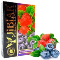 Тютюн Jibiar 50 gr Blue strawberry (Полуниця, Чорниця)