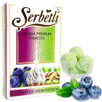 Табак Serbetli Blueberry Ice Cream Pistachio (Чернично-фисташковое мороженое)