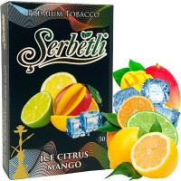 Табак Serbetli Ice Citrus Mango (Апельсин, Лайм, Лед, Лимон, Манго)