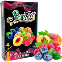Табак Serbetli Raspberry Peach Blueberry (Малина, Персик, Черника)