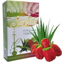 Табак Serbetli Strawberry Aloe Vera (Клубника, Алое)