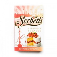 Тютюн Serbetli Strawberry Cake (Полуничний пиріг)