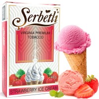Табак Serbetli Strawberry Ice Cream (Клубничное Мороженое) Табак Serbetli Strawberry Ice Cream (Клубничное Мороженое)