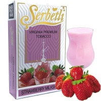Тютюн Serbetli Strawberry Milkshake (Полуничний Мілкшейк)