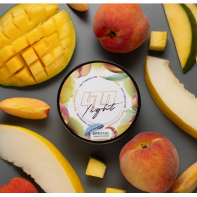 Табак 420 Light Айс Манго Персик Дыня