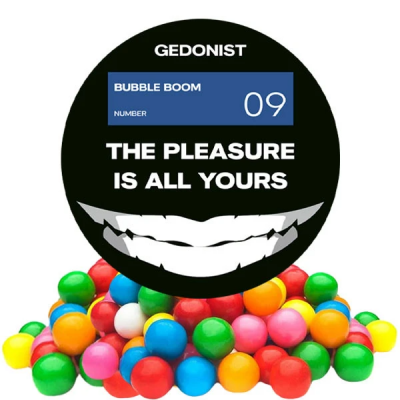 Тютюн Gedonist №09 Bubble Boom (Бабл Бум) 100 г