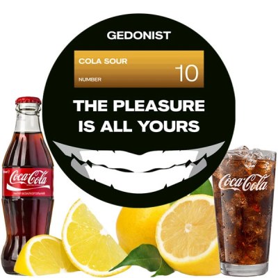 Тютюн Gedonist №10 Cola Sour (Кола Сауер) 100 г