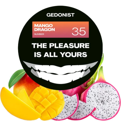 Тютюн Gedonist №35 Mango Dragon (Манго Драгон) 100 г