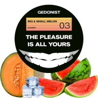 Тютюн Gedonist №03 Big & Small Melon (Біг & Смолл Мелон) 100 г