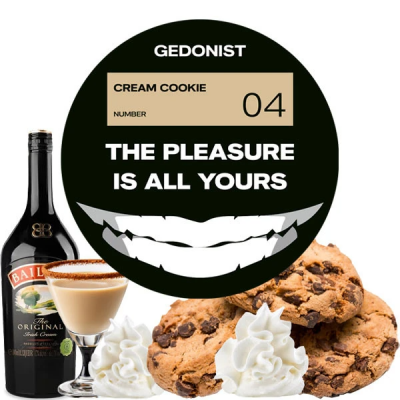 Тютюн Gedonist №04 Cream Cookie (Крем Печиво) 100 г