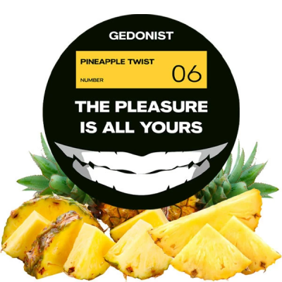 Тютюн Gedonist №06 Pineapple Twist (Пайнепл Твіст) 100 г