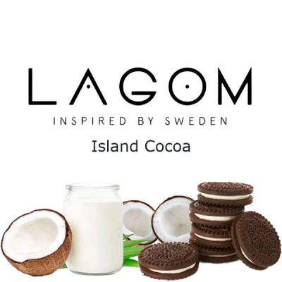 Табак Lagom Main Island Cocoa (Oreo с кокосовым молоком) 