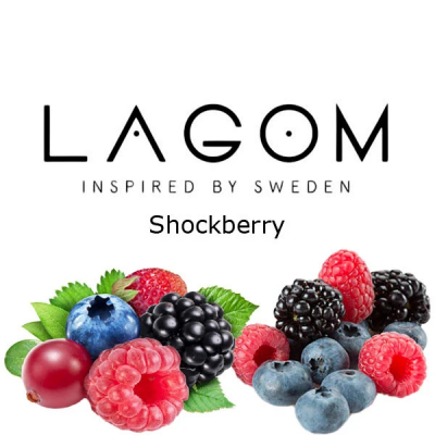 Тютюн Lagom Main Shockberry (Шокберрі) 40 г