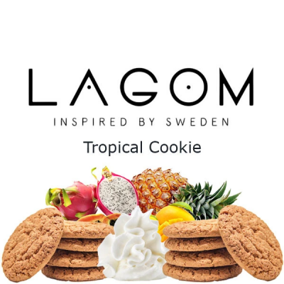 Табак Lagom Main Tropical Cookie (Печенье с кремом из тропических фруктов)
