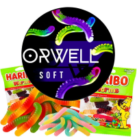 Тютюн Orwell Soft Jelly Worms (Желейні Червʼячки) 200g