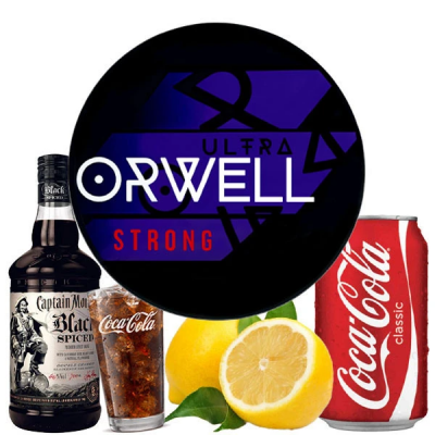 Тютюн Orwell Strong Bacardi Black (Ром, Кола) 200g