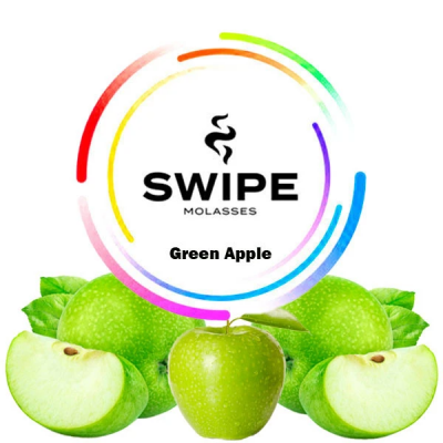 Беcтабачная смесь Swipe Green Apple (Зеленое Яблоко) 250 gr