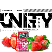 Табак Unity Strawberry tic-tac (Клубничный тик-так) 250 г
