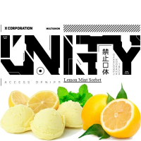 Тютюн Unity Lemon Mint Sorbet (Лимон, М'ята) 250 г