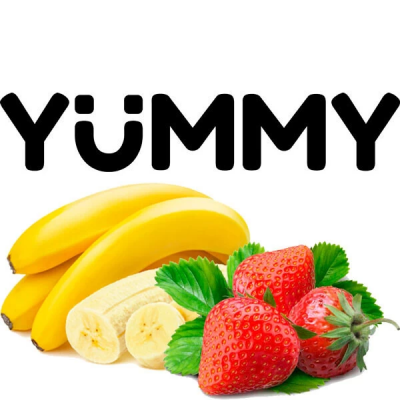 Тютюн Yummy Банан Полуниця 100 г