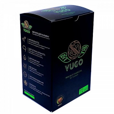 Уголь Vugo (ореховый) 1 кг